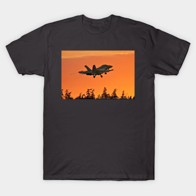 F/A-18 Dusk 2 T-Shirt by acefox1